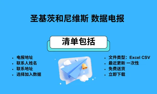 圣基茨和尼维斯数据电报